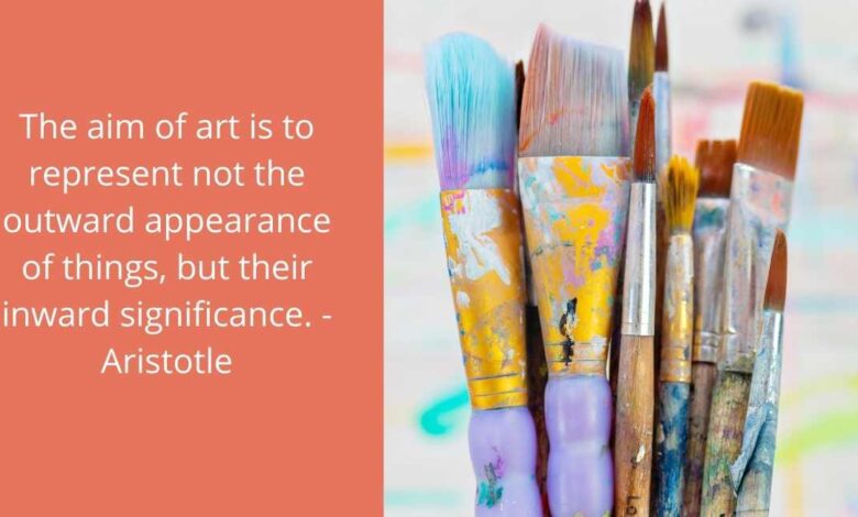Best 100 Art Quotes | Quotes On Art, art of living quotes